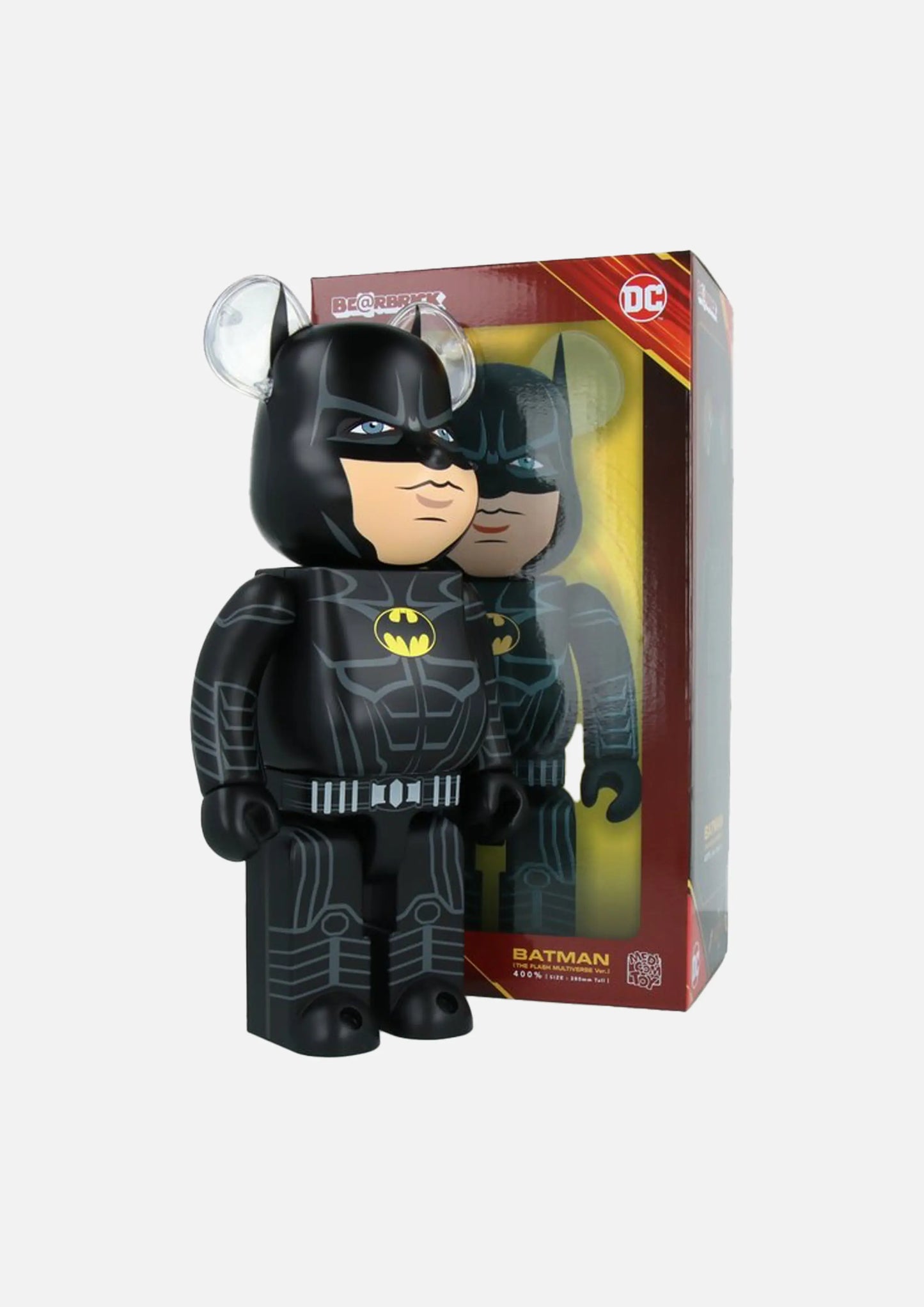 400% Bearbrick - Batman (The Flash Multiverse ver.) OKO MAISON