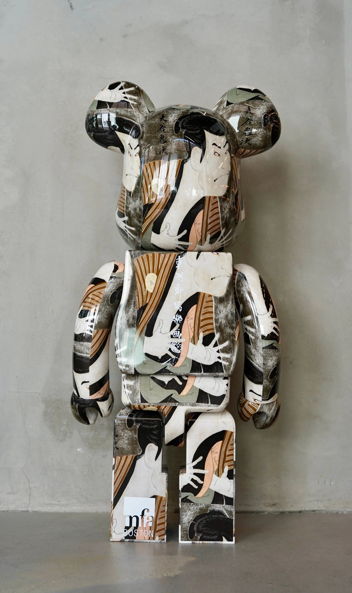 Bearbrick Toshusai Sharaku 1000% OKO MAISON