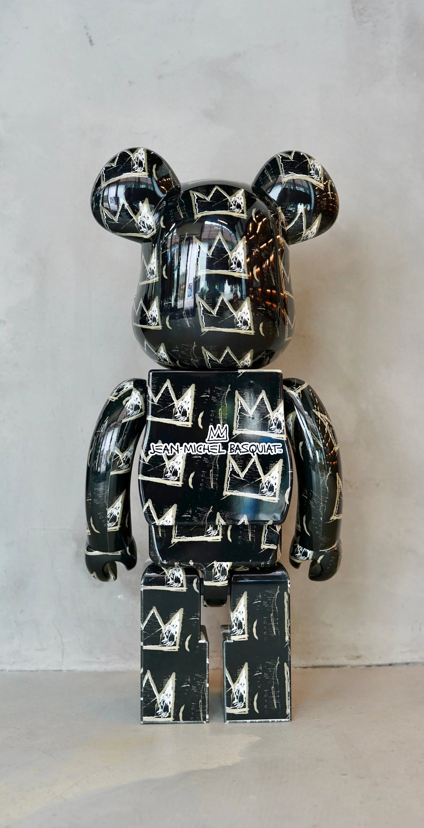 Bearbrick Jean-Michel Basquiat 1000% OKO MAISON