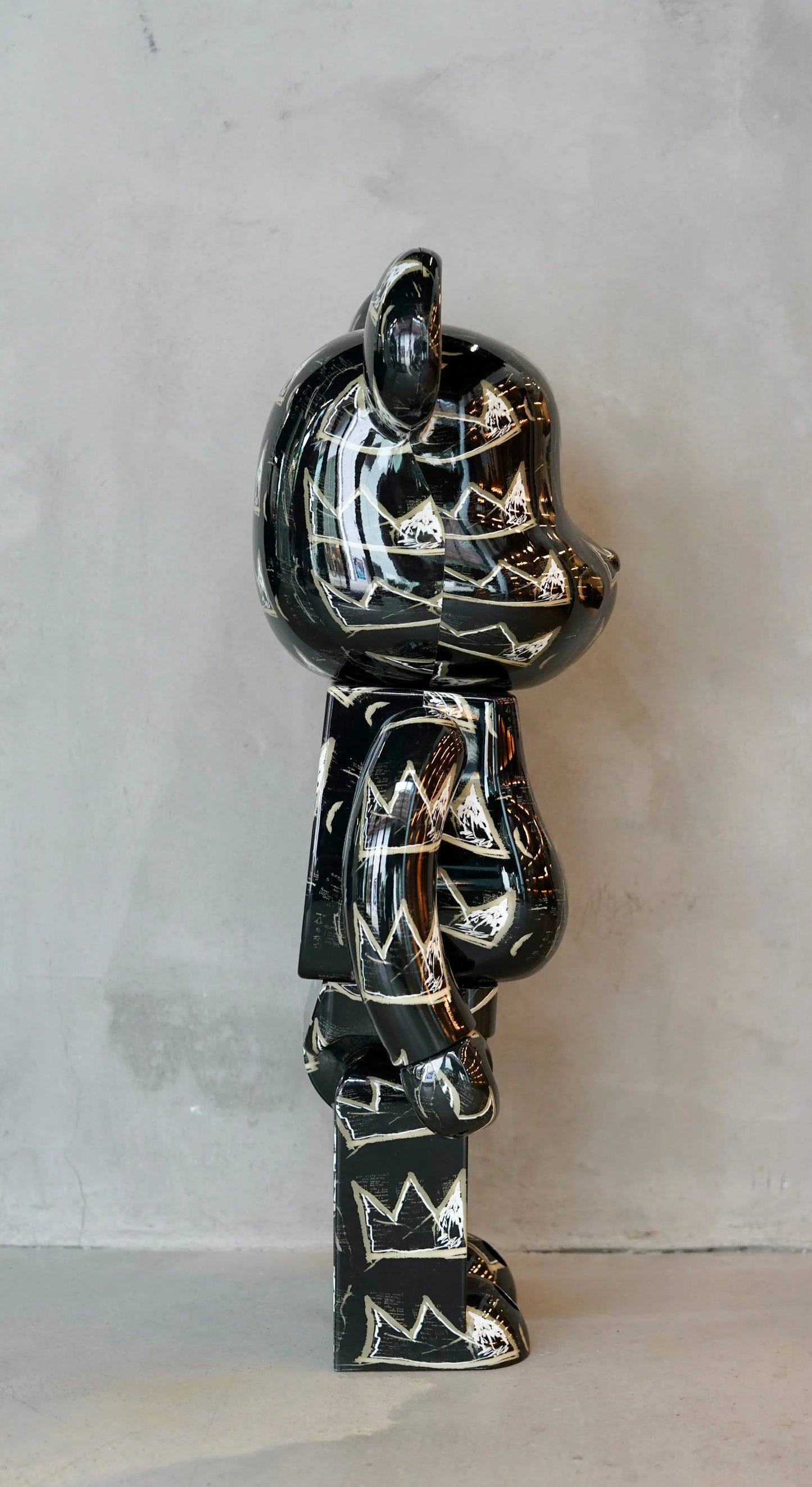 Bearbrick Jean-Michel Basquiat 1000% OKO MAISON