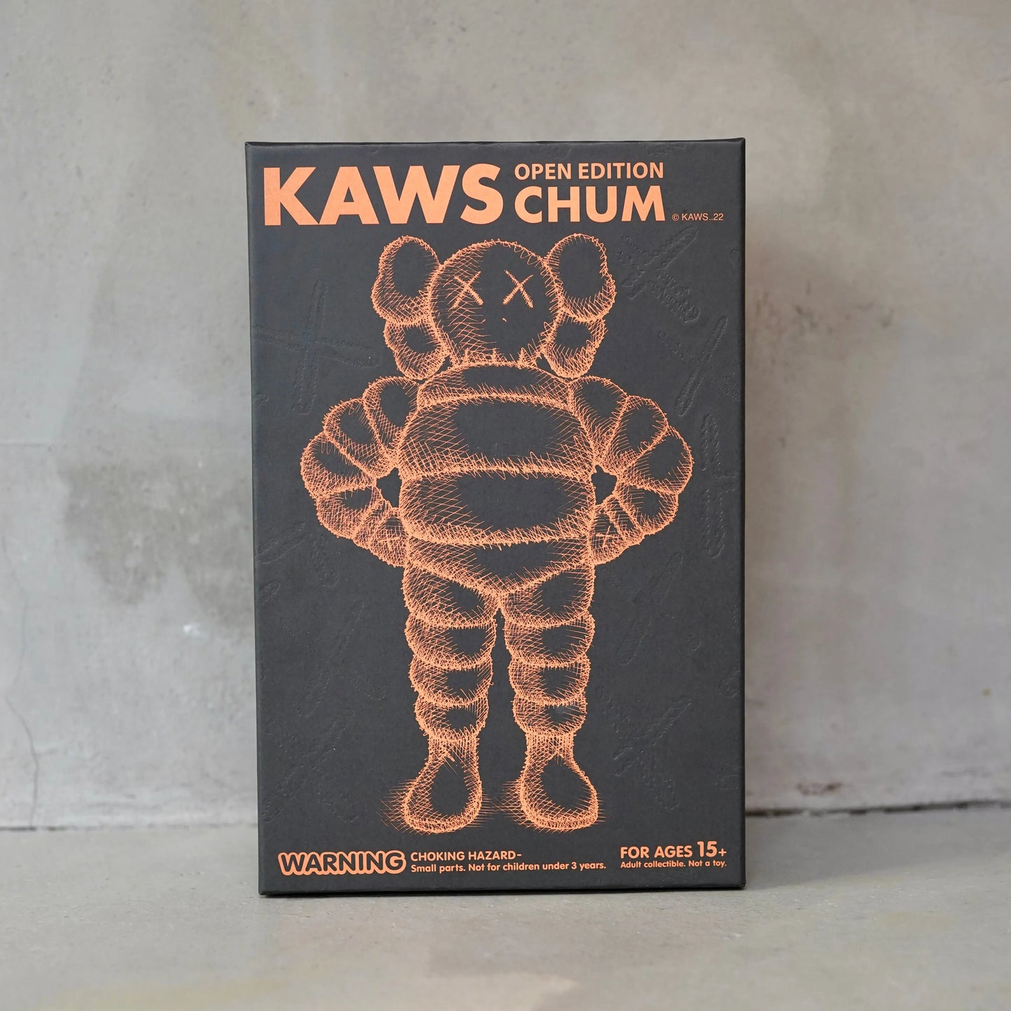 KAWS Chum Vinyl Figure Orange (2022) OKO MAISON