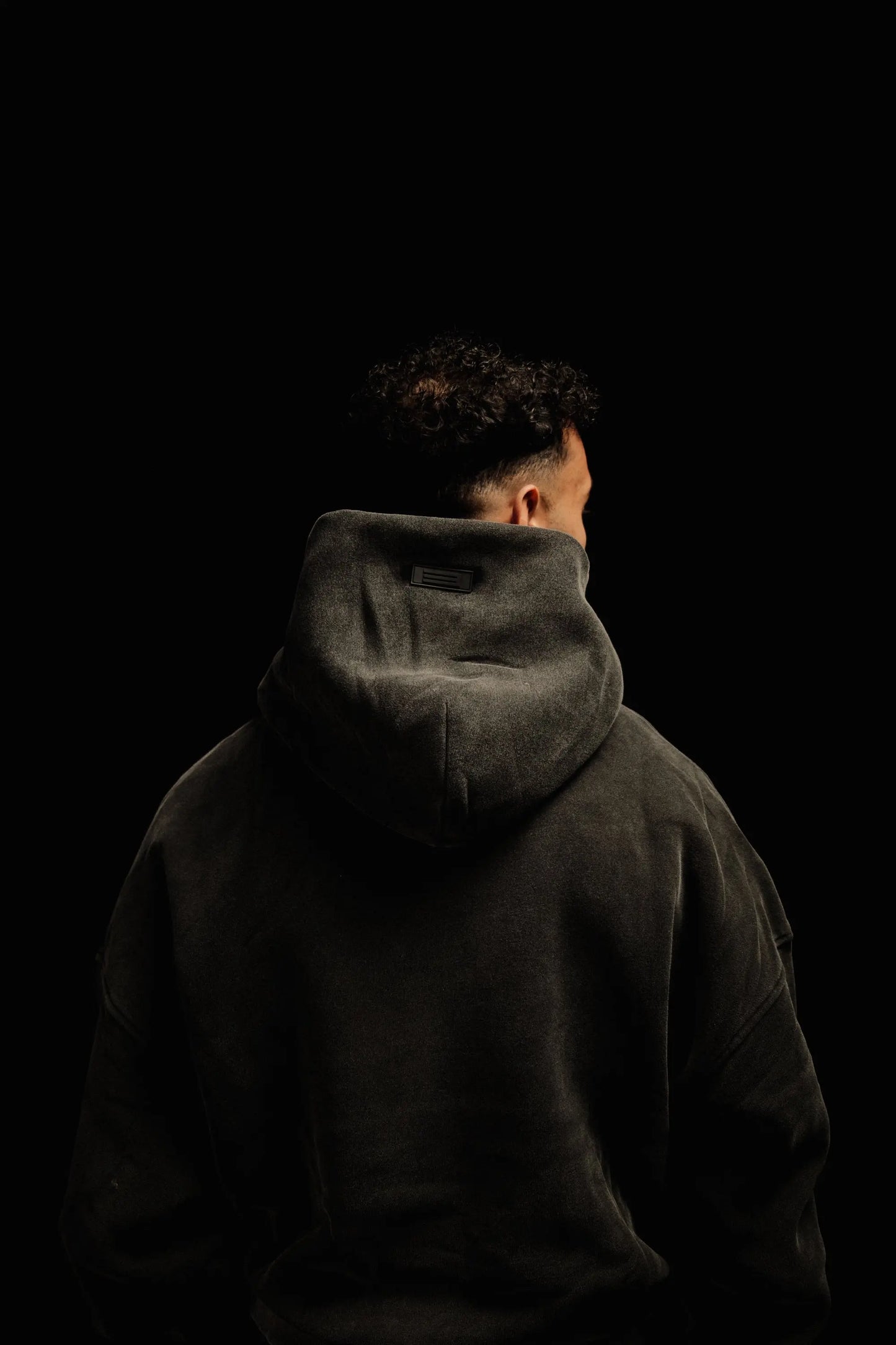 VINTAGE BLACK HOODIE OKO MAISON