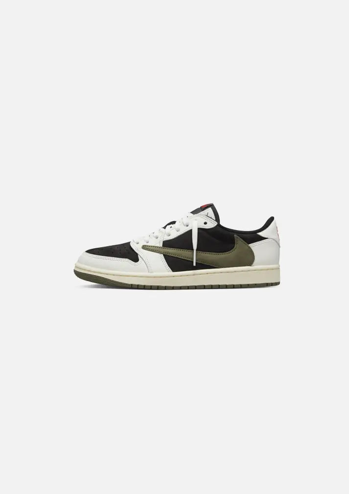 Jordan 1 Retro Low OG SP Travis Scott Olive Sneakers