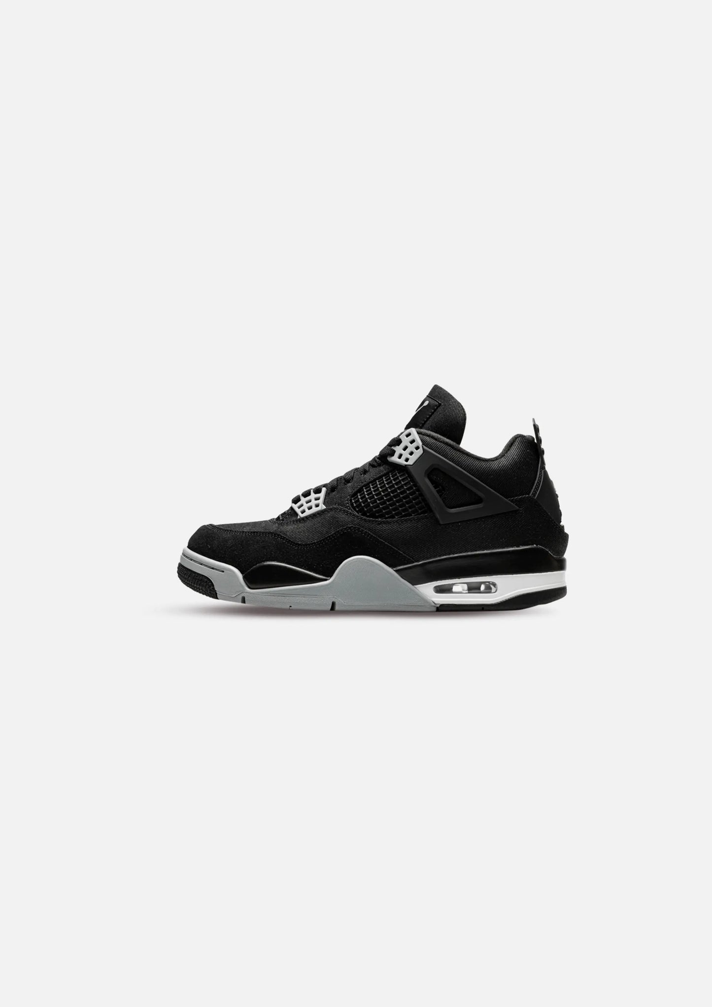 Jordan 4 Retro SE Black Canvas Sneakers