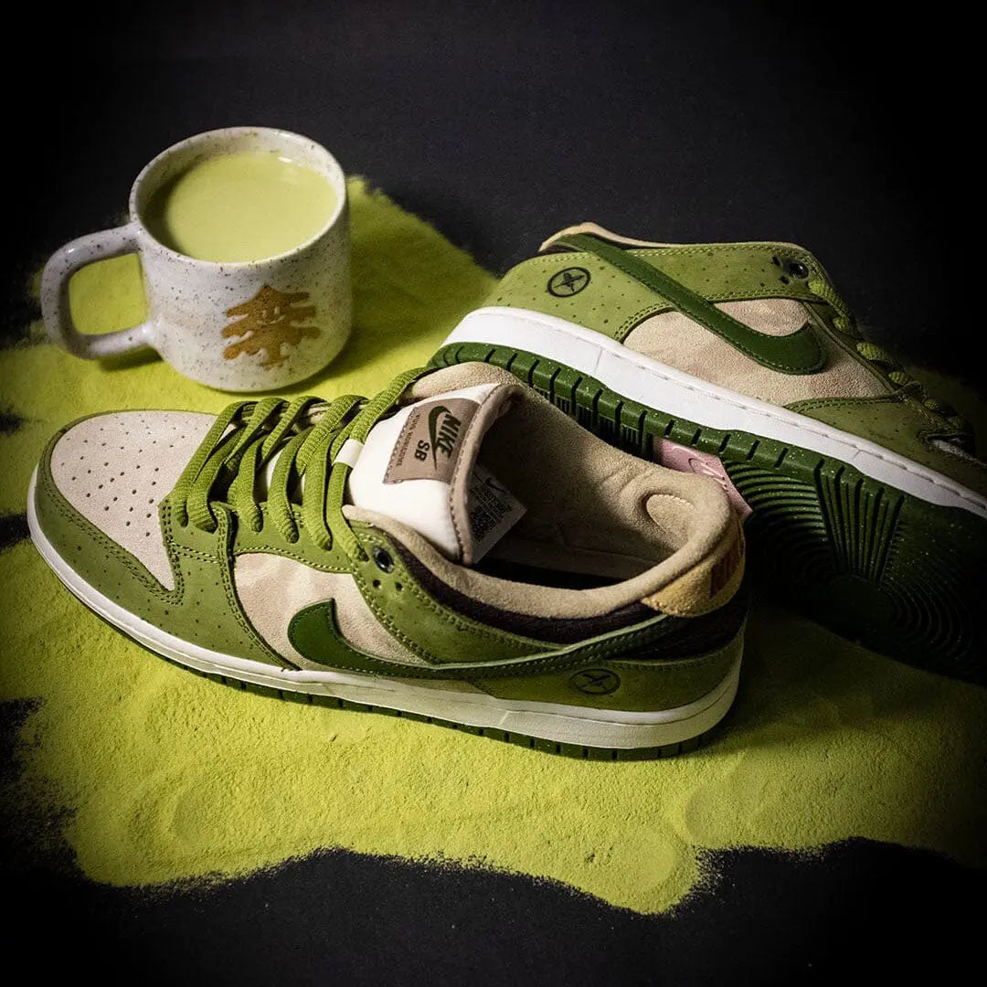 Yuto-Horigome-x-Nike-SB-Dunk-Low-Matcha OKO MAISON