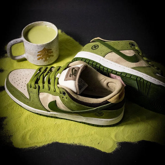 Yuto-Horigome-x-Nike-SB-Dunk-Low-Matcha OKO MAISON