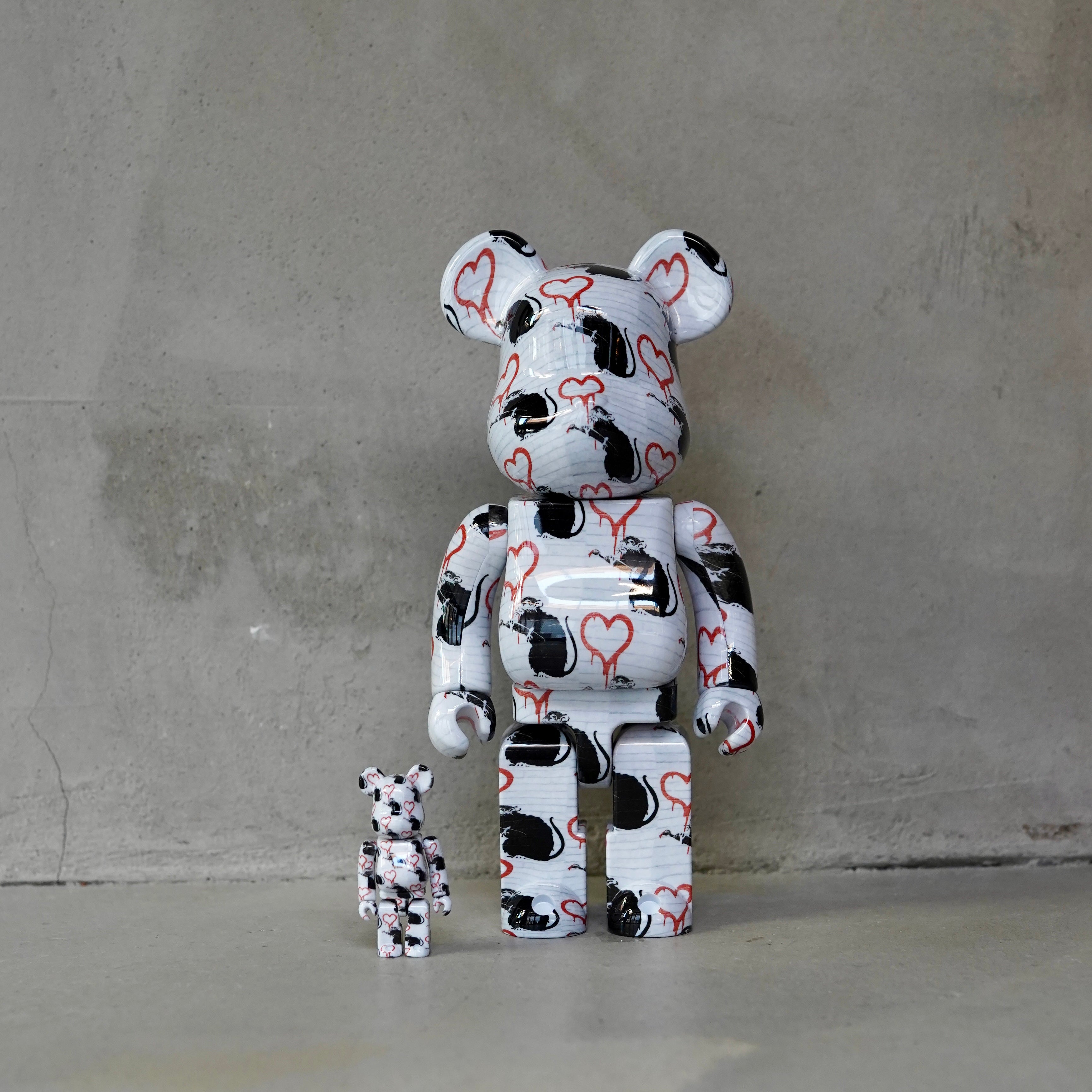 Bearbrick Love Rat 100% & 400% Set – OKO MAISON