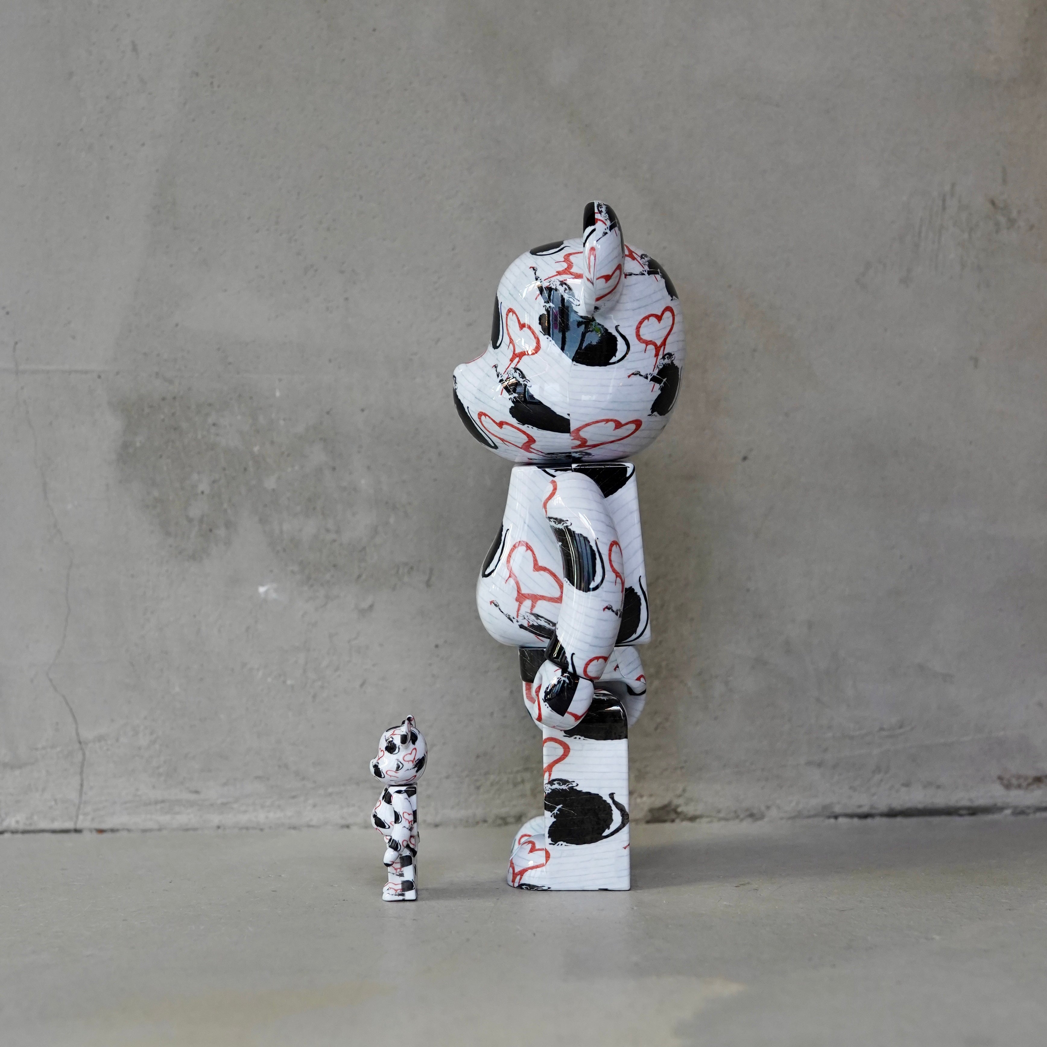 Bearbrick Love Rat 100% & 400% Set – OKO MAISON