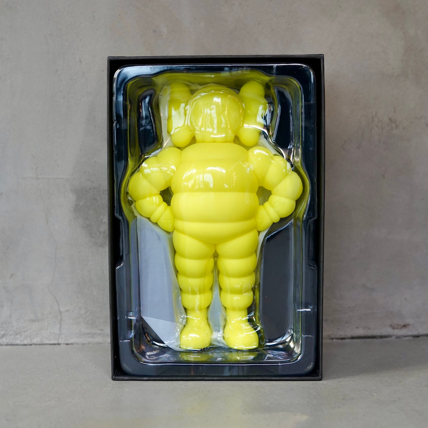 KAWS Chum Vinyl Figure Yellow (2022)