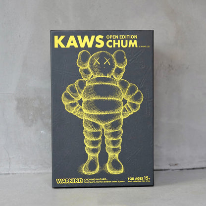 KAWS Chum Vinyl Figure Yellow (2022)