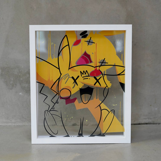 Opake LWI - Pikachu - Glass Art