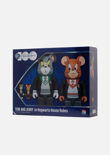 400% & 100% Bearbrick-set - Tom & Jerry (Hogwarts House Robes) 