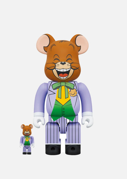 Bearbrick 100% & 400% Set of 2 Tom & Jerry as Batman & The Joker OKO MAISON