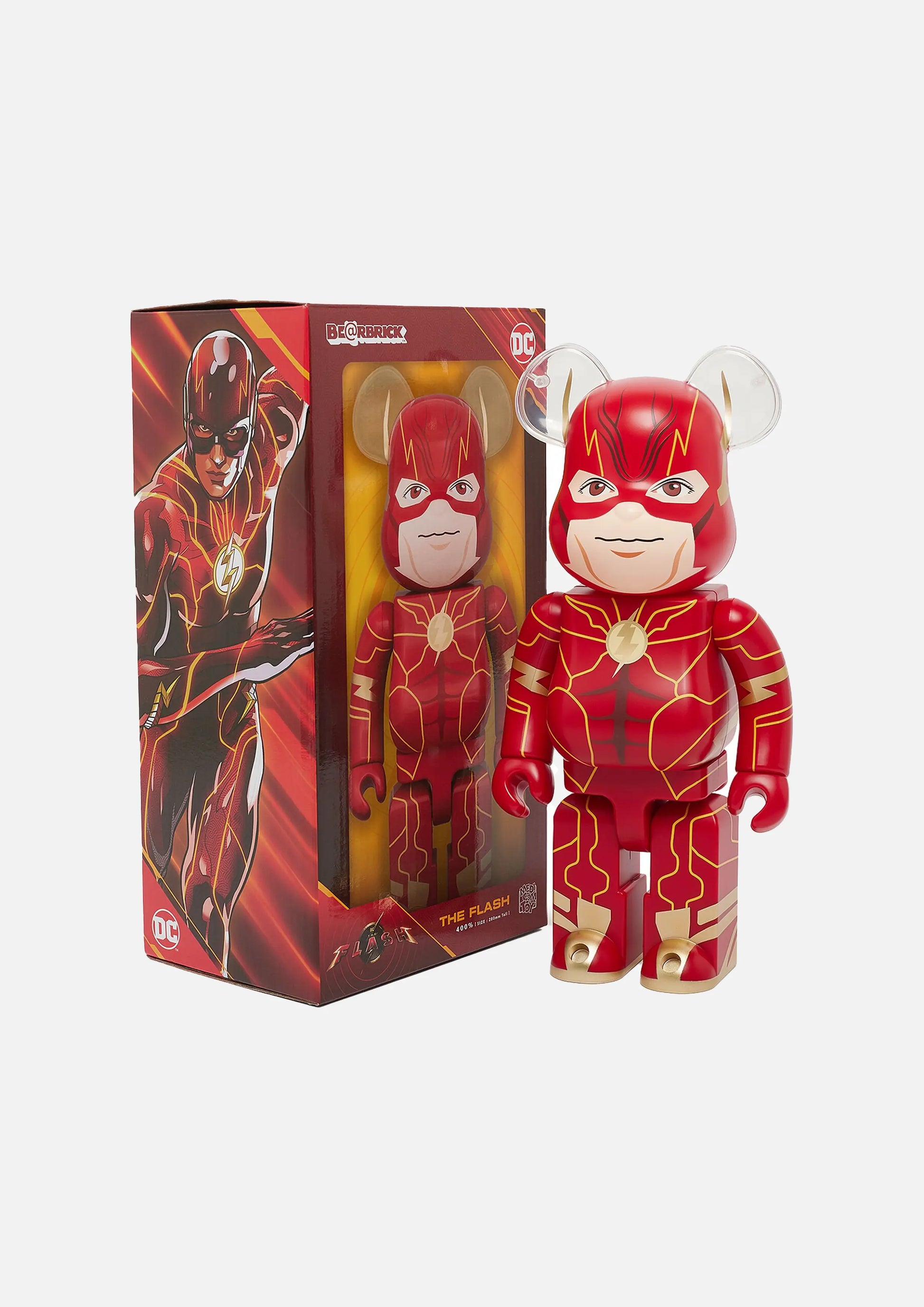 400% Bearbrick - The Flash (DC Comics) OKO MAISON