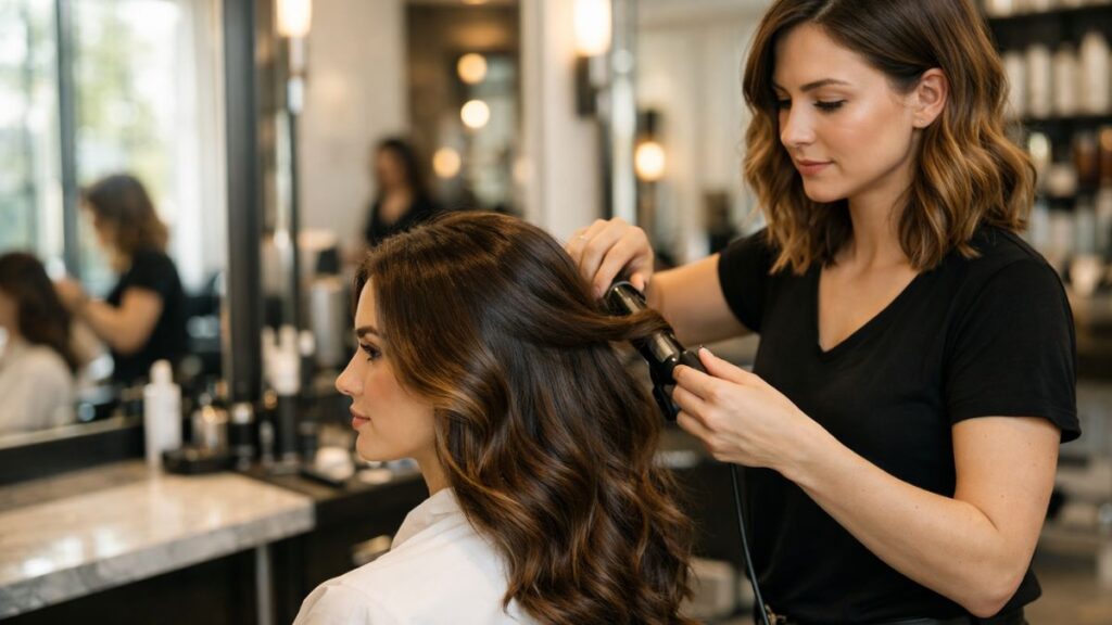 hairdressing styling